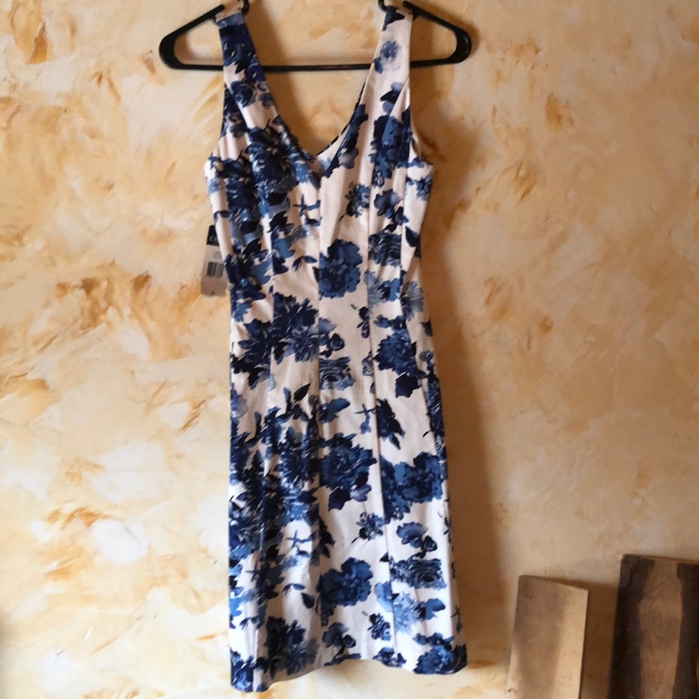 Chaps midi dress